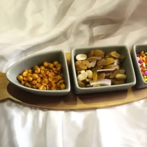 3 Bowl Fish Platters